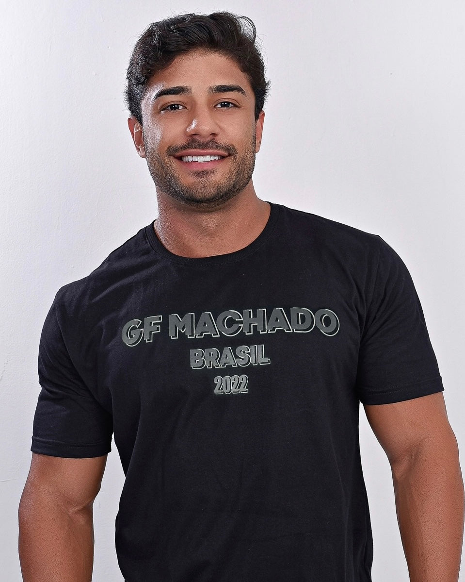 Camiseta GF MACHADO EM SILCK 100% algodão