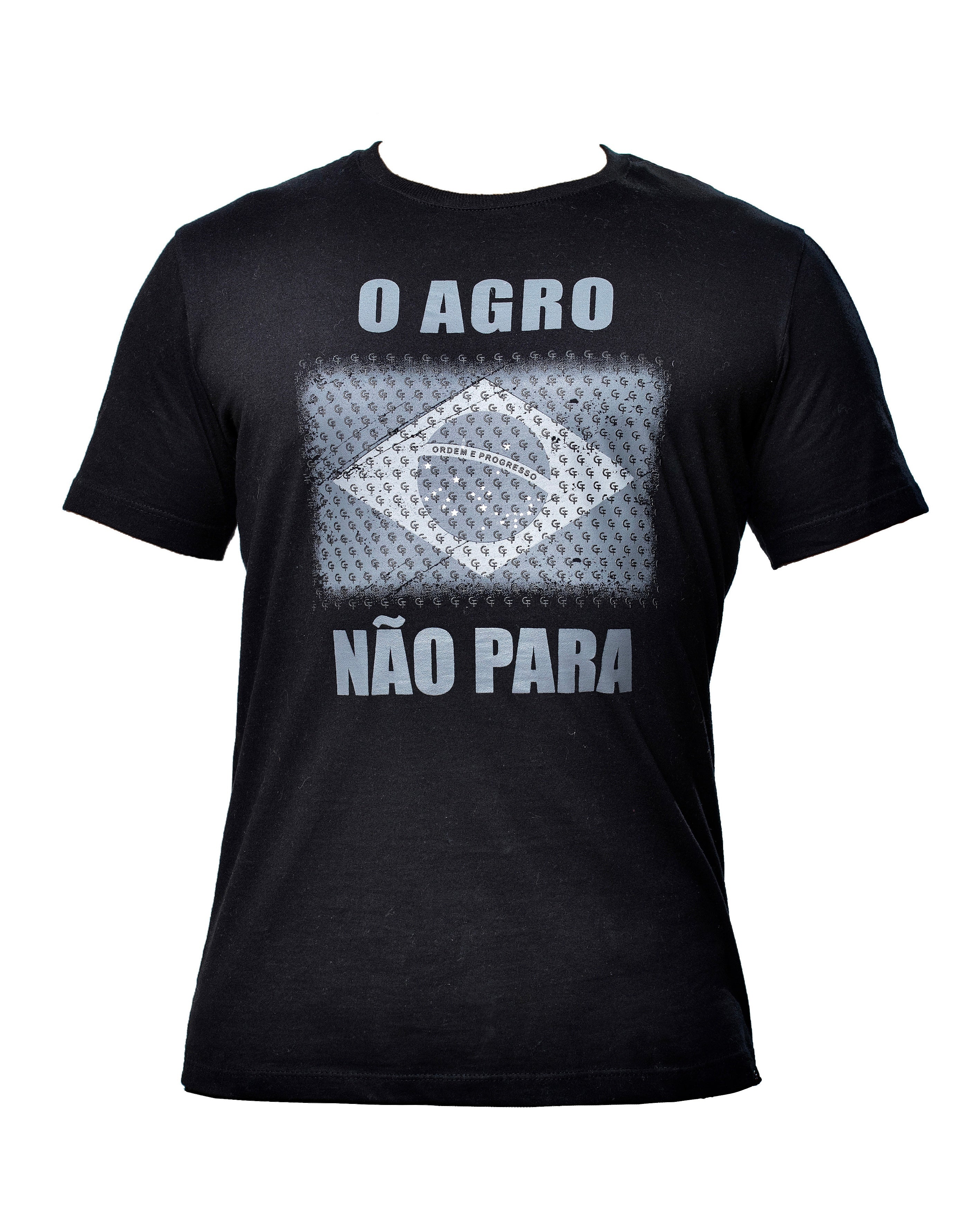 CAMISETA O AGRO NÃO PARA🇧🇷