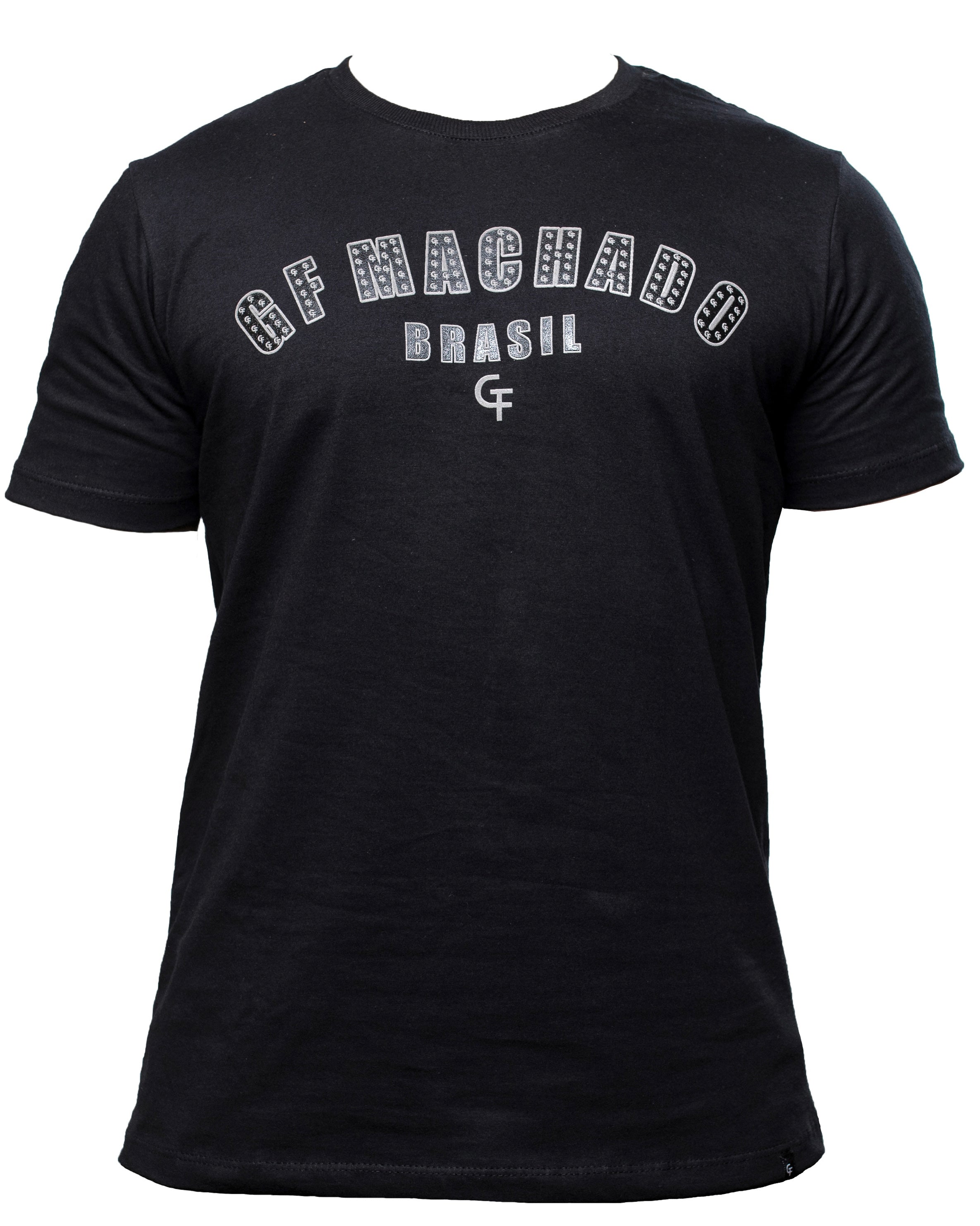 CAMISETA GF MACHADO BRASIL 100% algodão em alto relevo